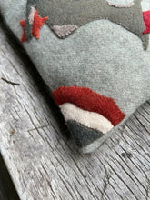 ~Olde Portland Wool Applique' Pillow