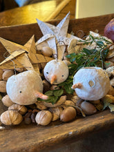 Spun Cotton Snow~Folke Ornaments