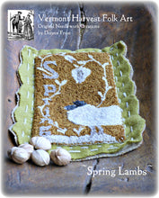 ~SPRING LAMBS Punch Needle Embroidery Pattern