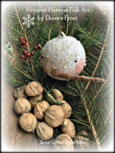 Spun Cotton Snow Folke Yuletide Ornaments