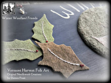 Winter Woodland Friends FINISHED PIECE