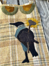 Wool Applique Door Pocket ~ Mr. Sanderson