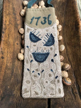 ~1736 Door Pocket Punch Needle Embroidery Piece~