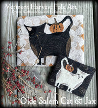 Olde Salem Cat & Jax Double Punch Needle Embroidery Pattern